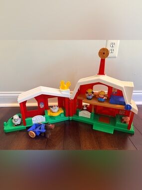 Fisher-Price Little People Animal Farm Set Vintage 1999